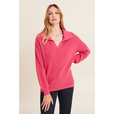 Pull manches longues col polo BREAL
