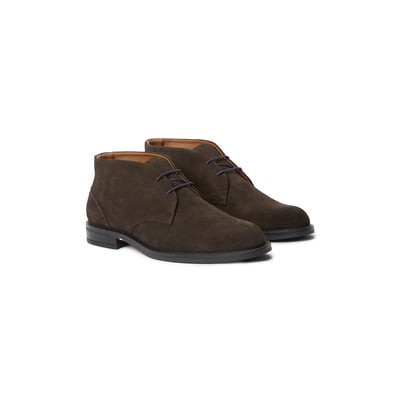 Botas com atacadores, em pele camurça TOMMY HILFIGER