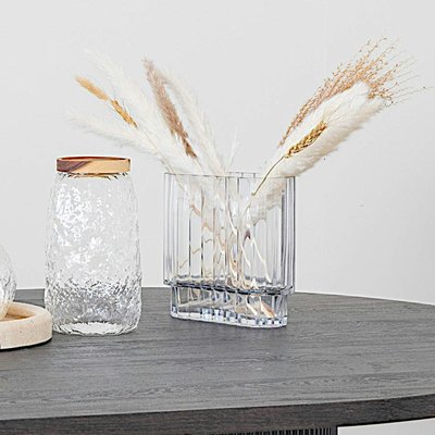 Vase en verre à ouverture large PIER IMPORT