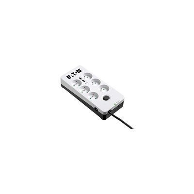 Parafoudre 6 prises parafoudres + 2 usb EATON