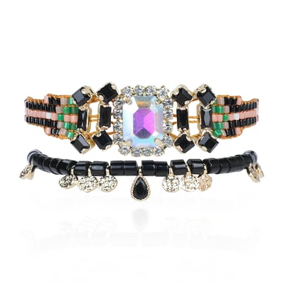 Bracelet double perles et pampilles DILI HIPANEMA