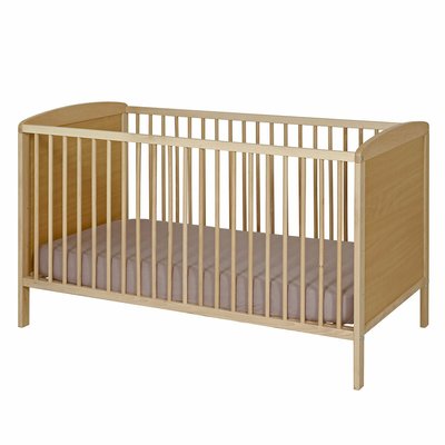 Lit bébé à barreaux Bois massif  FLOCON AKITEN RETAIL