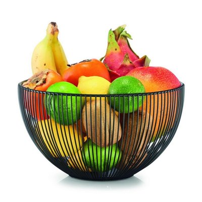 Corbeille à fruits design métal filaire ZELLER PRESENT