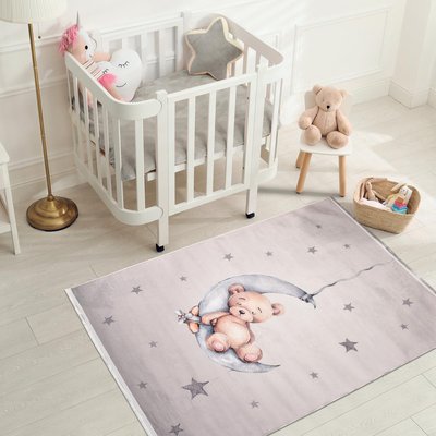 Tapis enfant BEAR, très doux et facile d'entretien UN AMOUR DE TAPIS