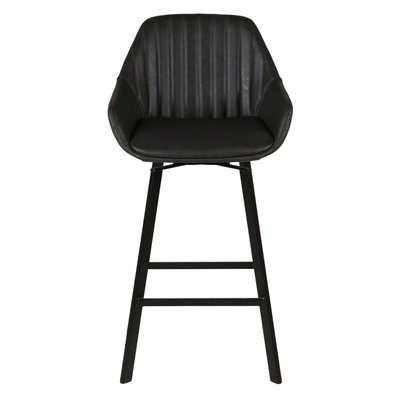 Chaise de bar pivotante en simili ou tissu, Moss ZAGO