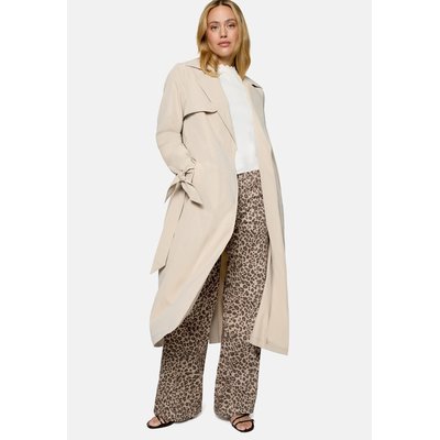 Manteau de mi-saison à ceinture à nouer ZERO