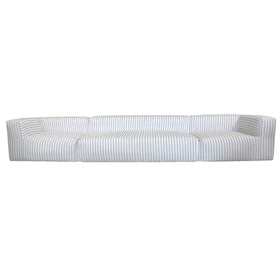 Canapé modulable en lin, déhoussable MX HOME