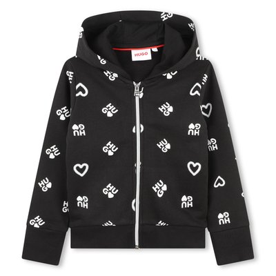 Cardigan à capuche HUGO KIDSWEAR