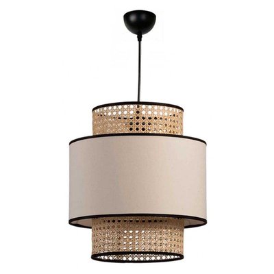 Suspension en rotin effet cannage Diana HANAH HOME