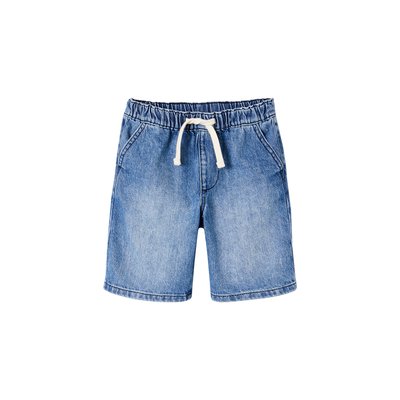 Bermuda en jean facile à enfiler VERTBAUDET