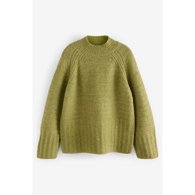Pull en tricot texturé à col haut NEXT
