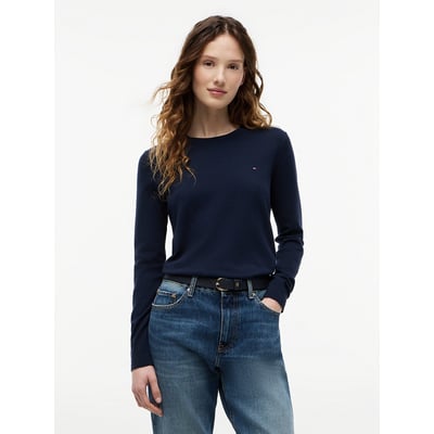 Pull col rond manches longues TOMMY HILFIGER