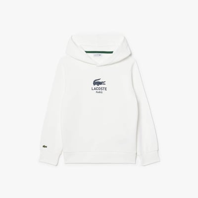 Sweatshirt à capuche à signature LACOSTE