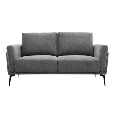 Canapé design 2 places pieds en métal MOSCO MILIBOO