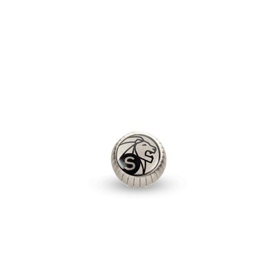 Bouton pour moulin à sel, nickel mat Bouton Bijou PEUGEOT