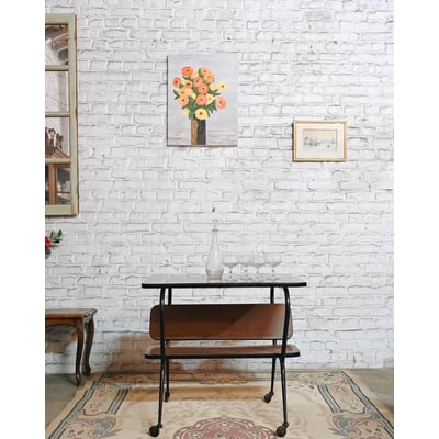 Desserte vintage en formica Anouk N°387 - Bon état DEBONGOUT
