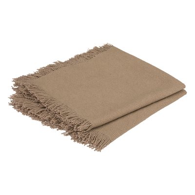 Ensemble de 2 serviettes de table à franges MAHA ATMOSPHERA