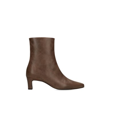 Bottines à talon en cuir SACHA