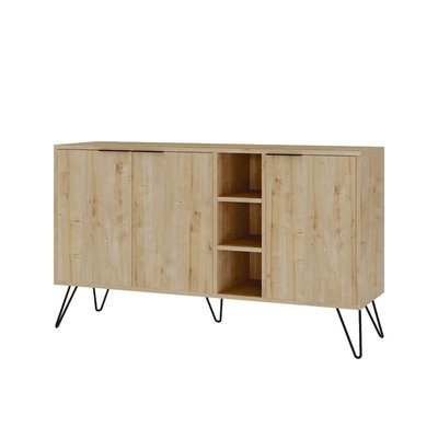 Buffet 3 niches et 3 portes L142 cm - Clara CALICOSY