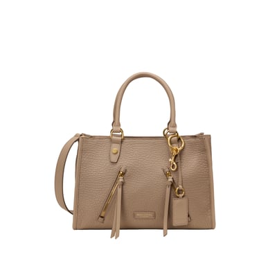 Shopper small en cuir de mouton structuré MARC O'POLO