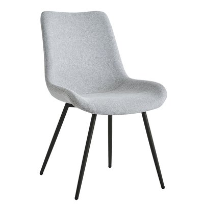 Lot de 2 chaises, métal et tissu, KOGE NORDLYS