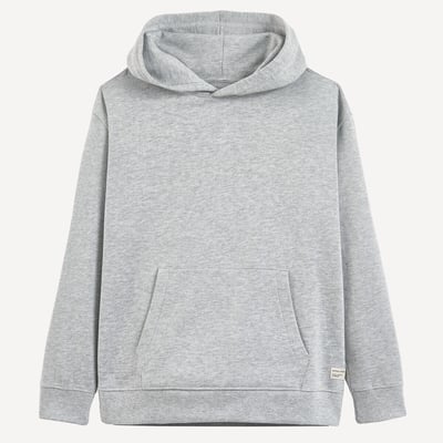 Sweat à capuche en molleton LA REDOUTE COLLECTIONS