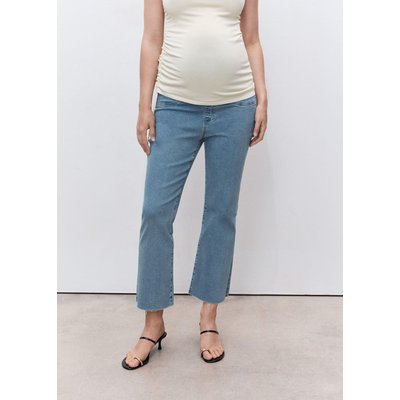 Jean de grossesse flare crop MANGO