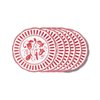 Assiette à dessert Napoli   21 cm (lot de 6) - NAPOLI TABLE PASSION