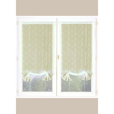 Paire de Stores Relevables en Etamine HOME MAISON