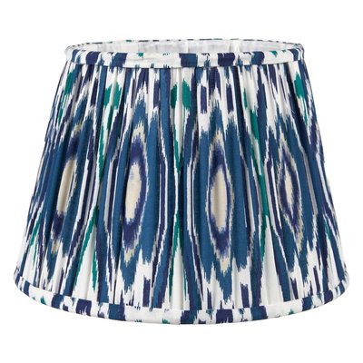 Isadora Ikat Patterned Gathered Tapered Shade SO'HOME