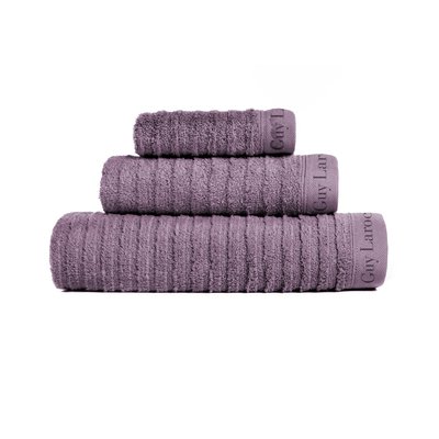 Lot 3 serviettes éponge 500 gr/m2 100% coton, PALACE (30x50+50x90+90x150 cm) GUY LAROCHE