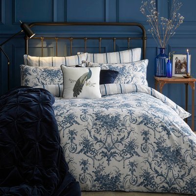 Parure de lit fleurie baroque Tuileries pour lit en 140 LAURA ASHLEY