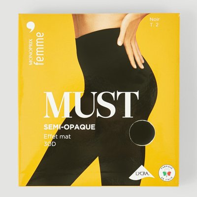 Collant mat semi-opaque MONOPRIX