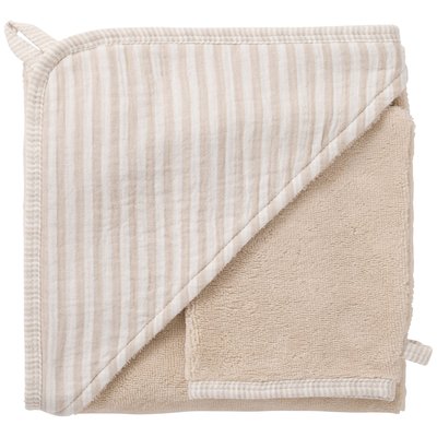 Cape de bain + gant BB & CO