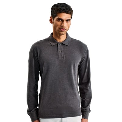 Polo uni manches longues ASQUITH & FOX