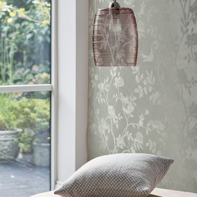 Papier peint Oiseaux Eglantine LAURA ASHLEY