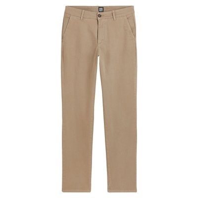Pantalon chino Regular, signature FRANÇOIS LA REDOUTE COLLECTIONS