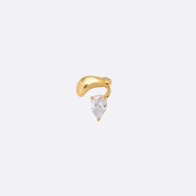 Bague d'oreille dorées à l'or fin CHACHA CAROLINE NAJMAN