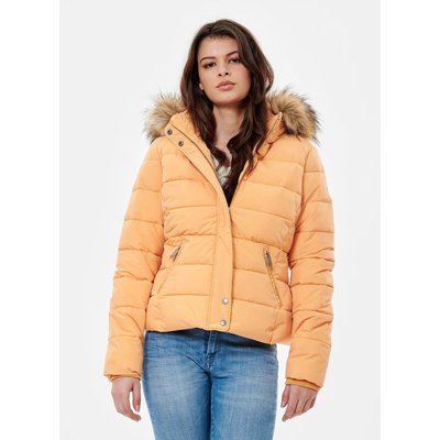 Doudoune longue moutarde femme La Redoute