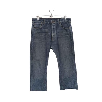 Jean droit court en coton - Très Bon État LEVI'S