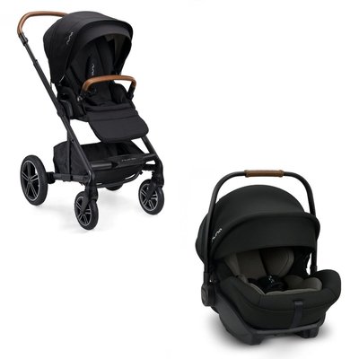 Poussette duo MIXX Next + Siège auto ARRA Next Caviar NUNA