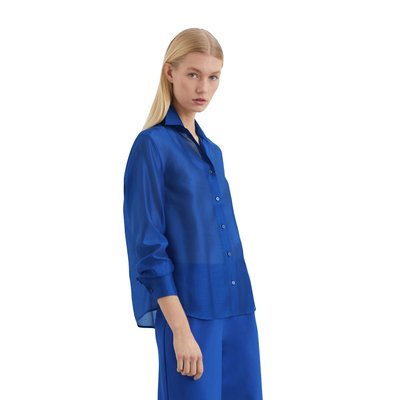 Blouse relaxed en mélange TENCEL™ Lyocell MARC O'POLO