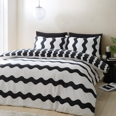 Waves Reversible Duvet Cover Set SASSY B