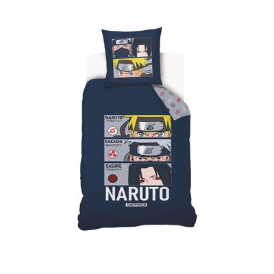 Parure de lit coton, Naruto Kakashi Sasuke NARUTO