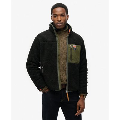 Polaire sherpa zippée avec poche SUPERDRY