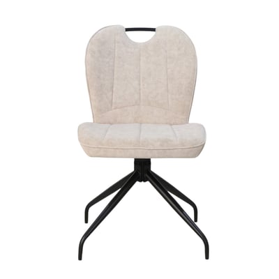 Chaise repas en tissu ZAGO
