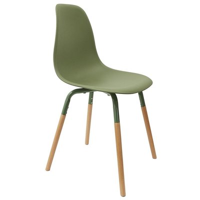 Chaise scandinave Phenix moutarde DECORATIE