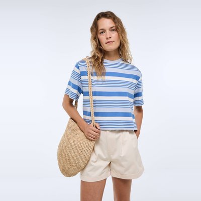 T-shirt manches courtes imprimé en coton BIO MONOPRIX