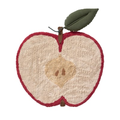 Tapis lavable en coton Pomme PETALS & PALS LORENA CANALS