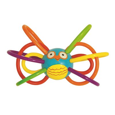 Hochet Winkels Zoo Hibou MANHATTAN TOY